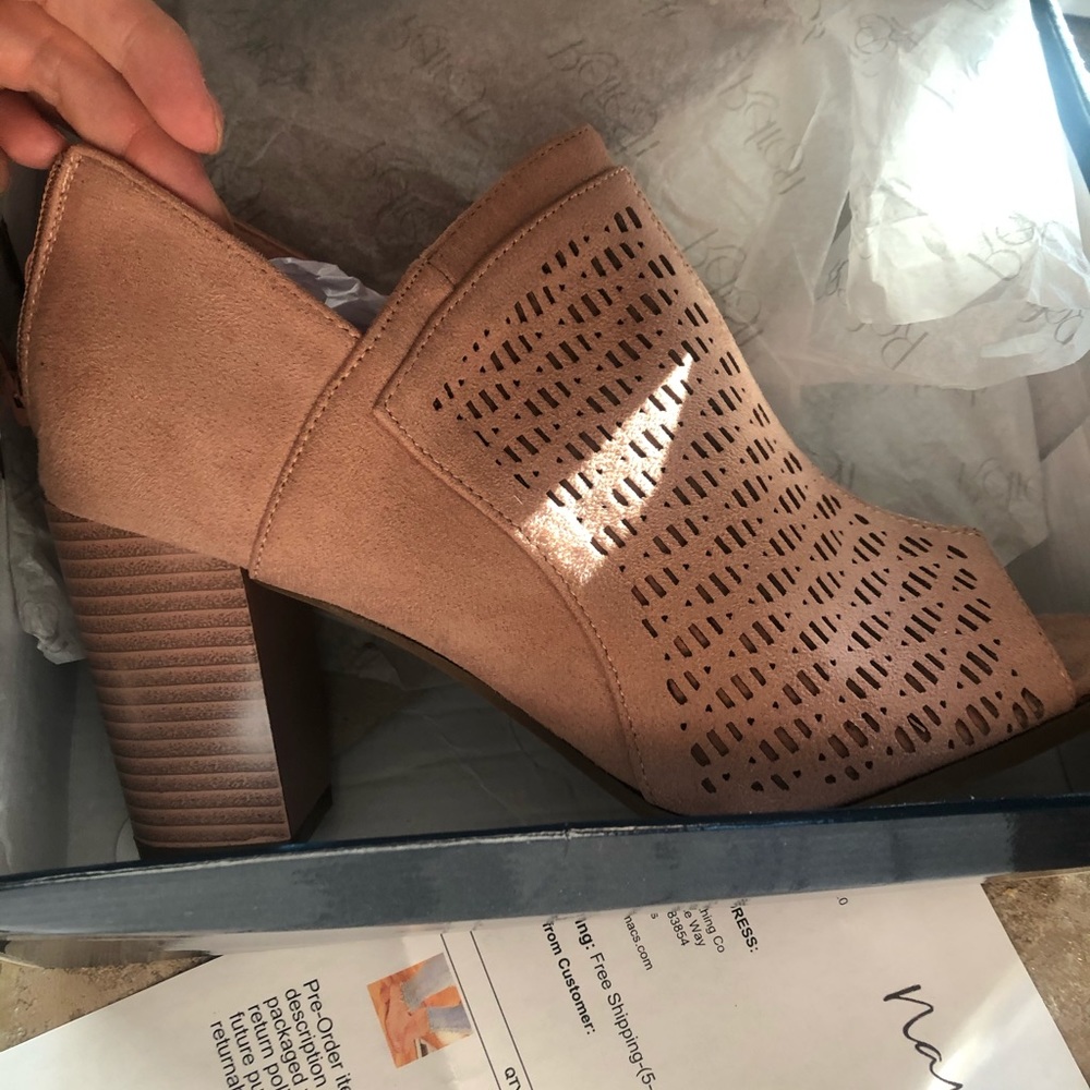 NanaMacs refresh nude pink shoes